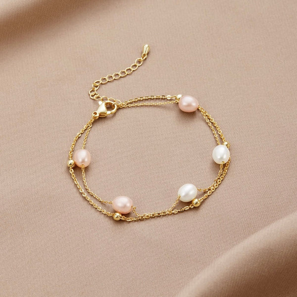 Freshwater Pearl Layered Bracelet